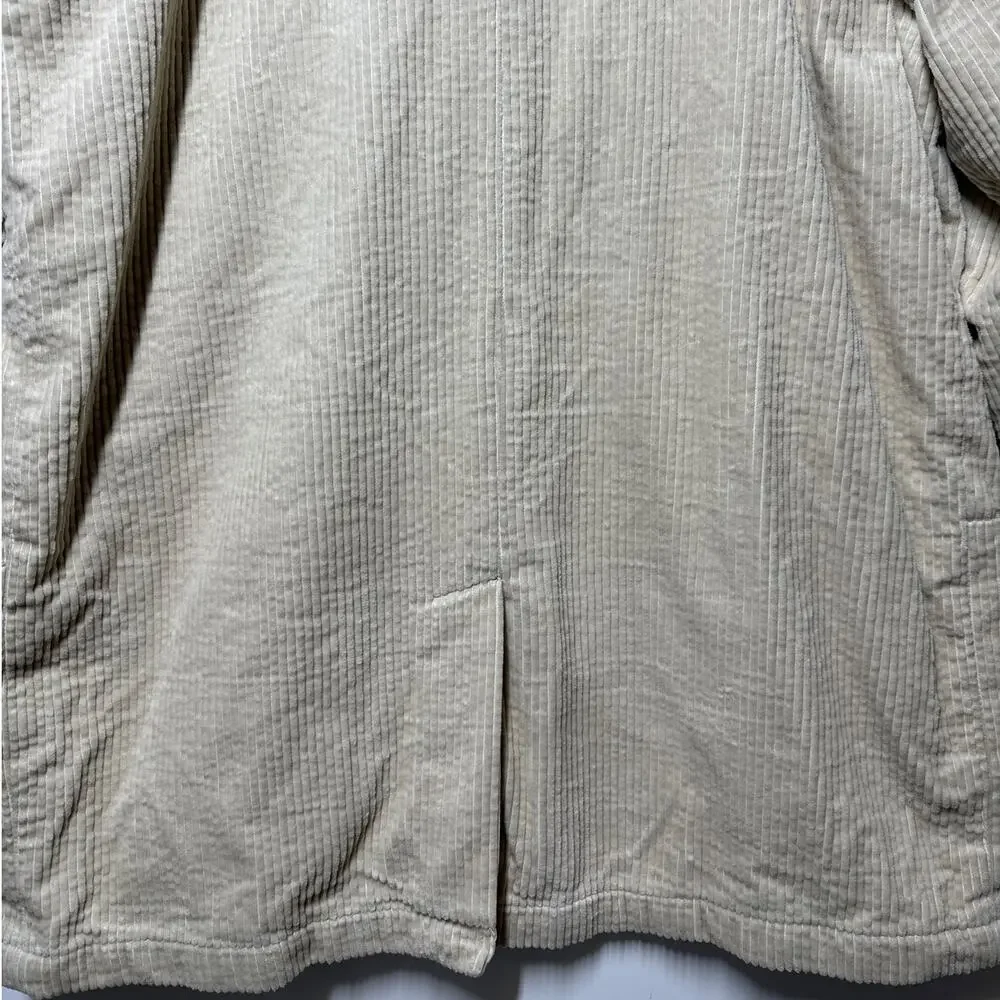 Disney Store Vintage Winnie the Pooh Eeyore Embroidered Corduroy Shacket Sz M - Picture 12 of 14